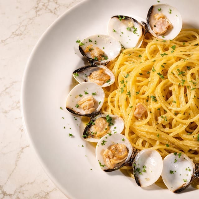 Linguine alla Vongole.