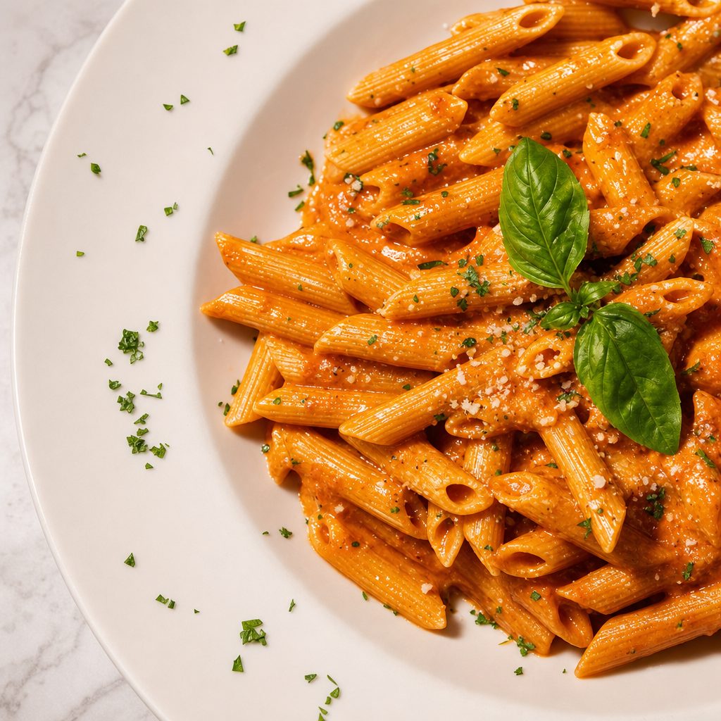 Penne alla Vodka.