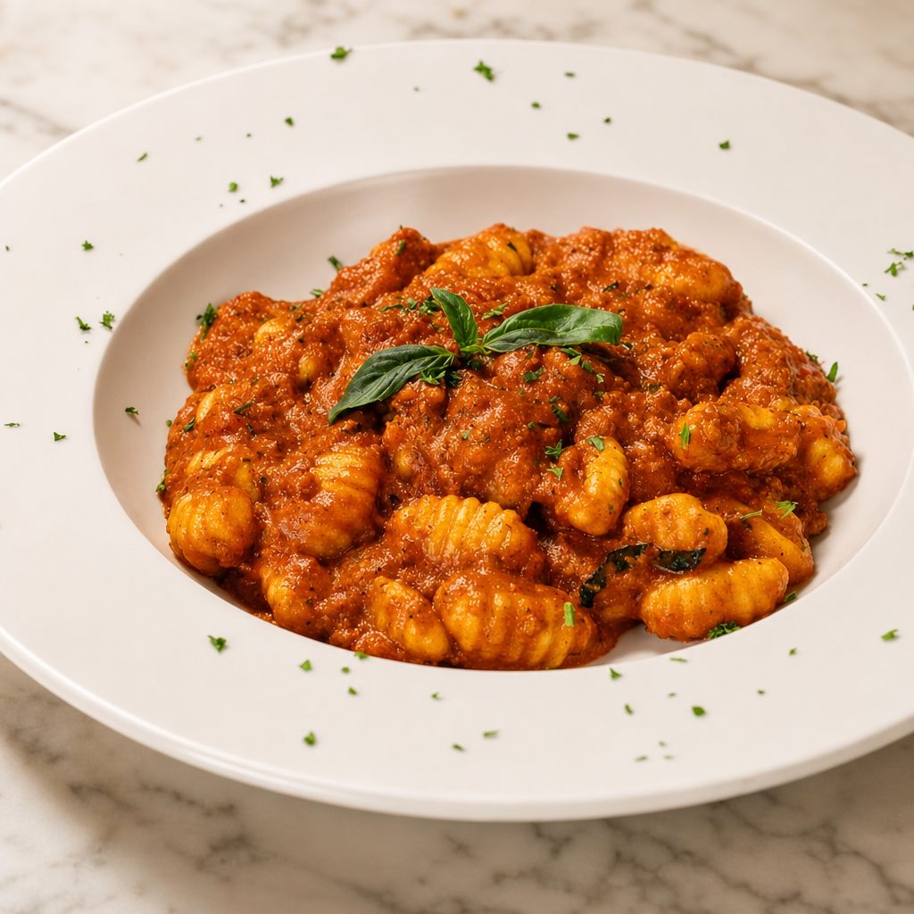 Gnocchi Bolognese.