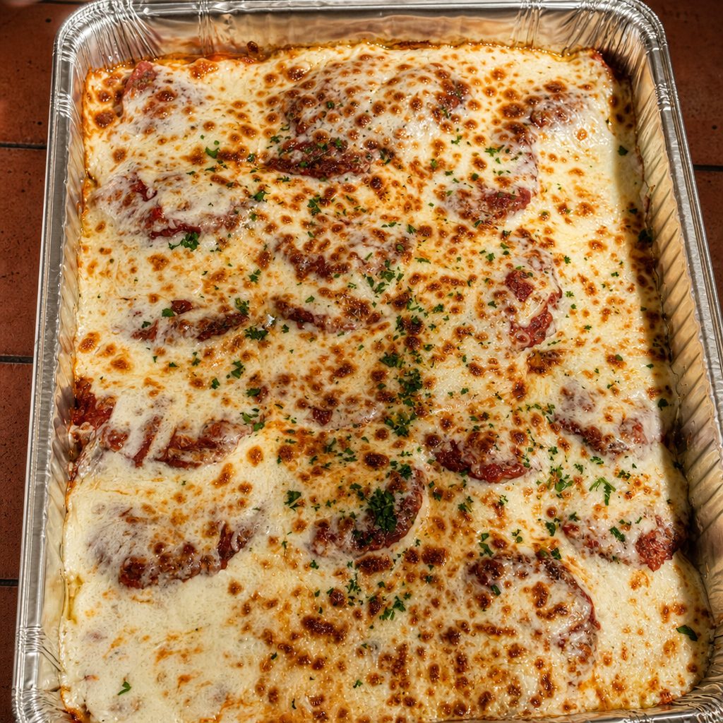 Eggplant Parm Catering.