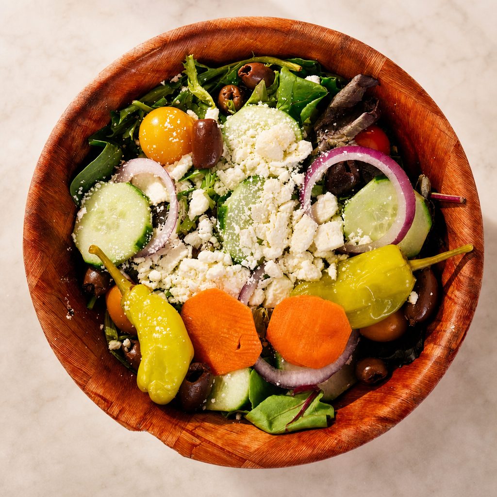 Greek Salad Catering.